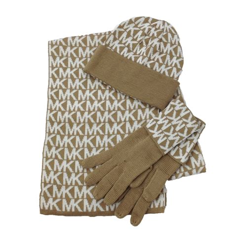 mens michael kors hat and scarf|Michael Kors gloves for women.